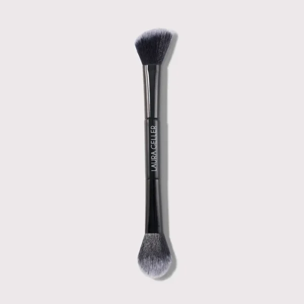 Dual-Ended Highlighter + Blush Brush