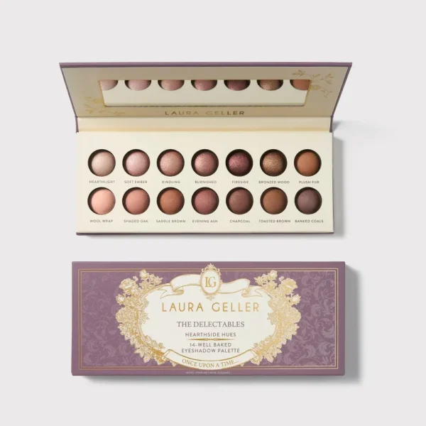 Delectables 14-Well Baked Eyeshadow Palette - Hearthside Hues