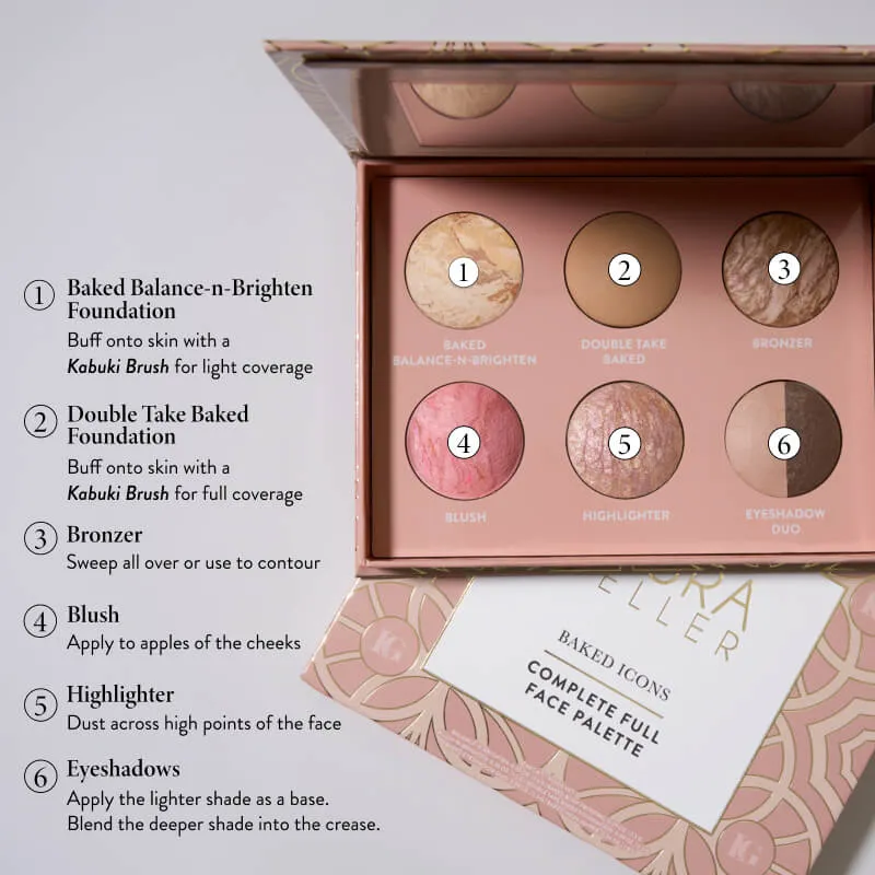 Baked Icons Complete Full Face Palette - Image 2